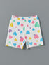 LC Waikiki Crew Neck Printed Short Sleeve Girl's Short Pajamas Set